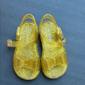 Cat & Jack Gold Glitter Sandals
